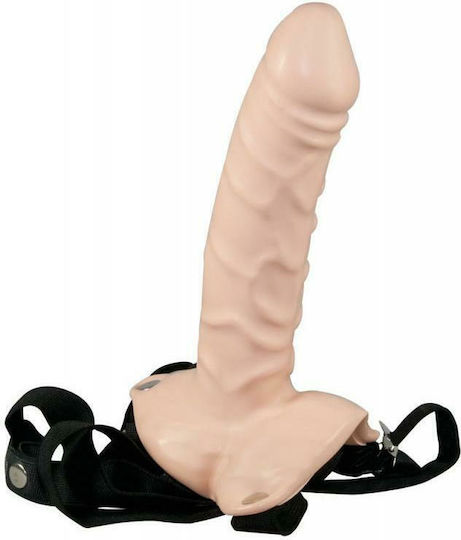 You2Toys Bull Power Harness με Dildo 16cm στο χρώμα του δέρματος