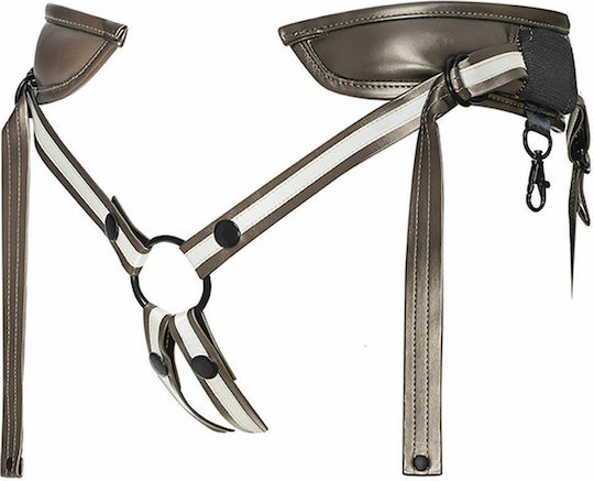 Strap On Me Leatherette Desirous Harness Harness σε Γκρι Χρώμα