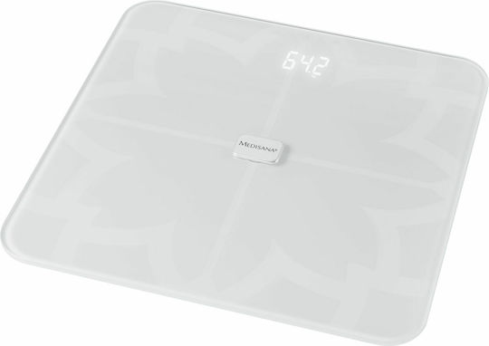 Medisana BS 450 Connect Digital Badezimmerwaage mit Körperfettmessung in Weiß Farbe