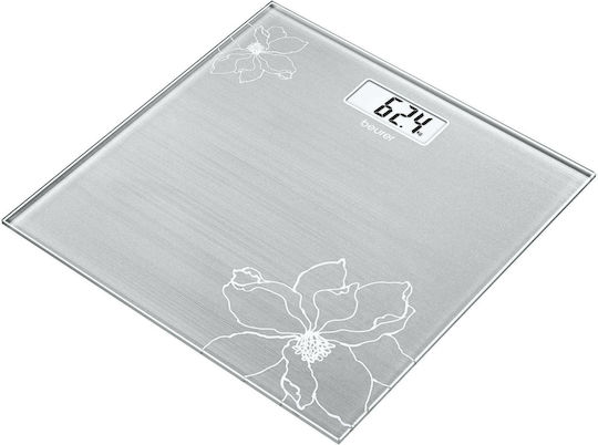 Beurer Ψηφιακή Ζυγαριά 180kg Ασημί Flower 75630