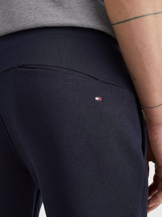 Sweatpants with Elastic Navy Blue