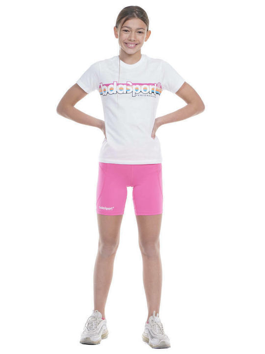 Body Action Kids Legging Bike Short Fuchsia