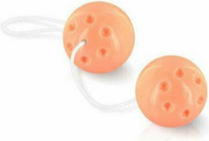 Seven Creations Rubber Balls Κολπικές Μπάλες Flesh