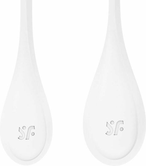 Satisfyer Yoni Power 1 Κολπικές Μπάλες 3τμχ White