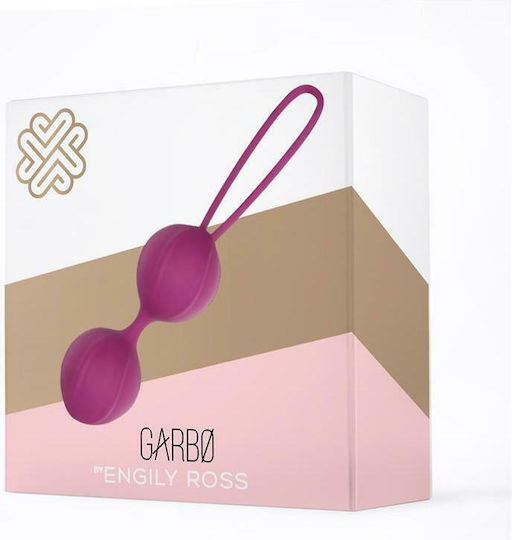 Engily Ross Garbo Engily Ross Kegel Silicone Ball Κολπικές Μπάλες Μωβ