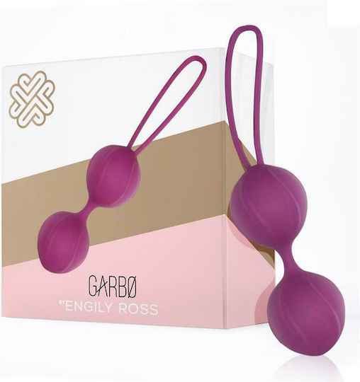 Engily Ross Garbo Engily Ross Kegel Silicone Ball Κολπικές Μπάλες Μωβ