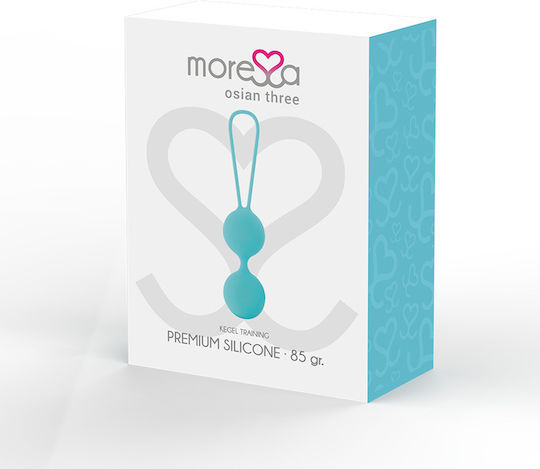 Amoressa Osian Three Premium Silicone Κολπικές Μπάλες Τιρκουάζ