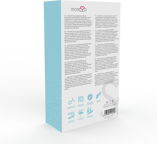 Amoressa Osian Set Premium Silicone Vaginalbälle Türkis
