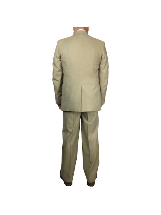 ANZUG KLASSISCH BEIGE 12050-1 TIPTOP TAILORS (12050-1-)