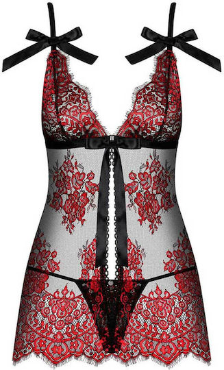 Obsessive Redessia Babydoll & Thong Multicolour
