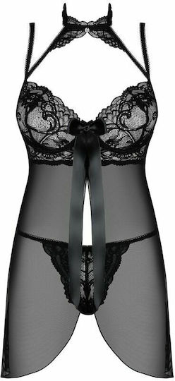 Obsessive Elizenes Σετ Sexy Babydoll Black