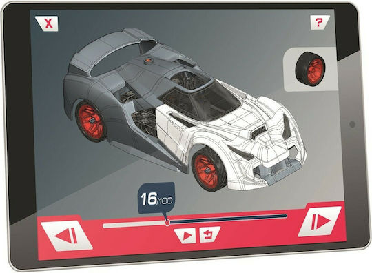 Clementoni Hypercar STEM Εκπαιδευτικό Παιχνίδι Μηχανικής Μαθαίνω & Δημιουργώ για 8+ Ετών