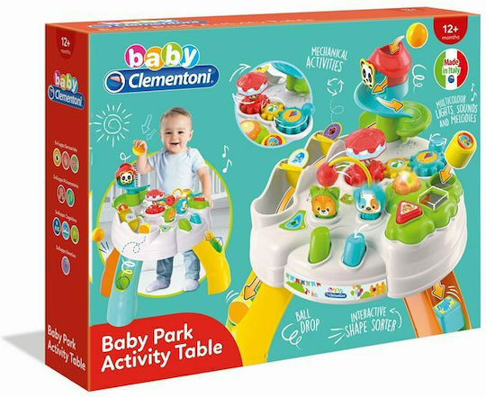 Baby Clementoni Activity Table Play For Future Baby Park with Sounds for 12++ Months