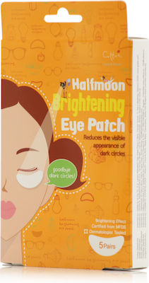 Cettua Clean & Simple Half Moon Brihtening Patch 5 Pi Gesichtsmaske für die Augen für Aufhellung 5Stück