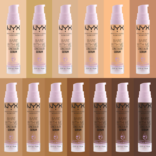 NYX Professional Makeup Bare With Me Lichid Corector 07 Mediu 9.6ml