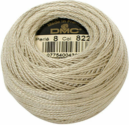 DMC Thread Embroidery Cotton Perle No8 Cotton in Beige color 87m 10g 87m