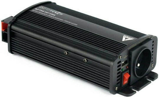 Volt Polska IPS-1200 Modified Sine Wave Power Inverter 1200W with Input Voltage 12V IPS-1200
