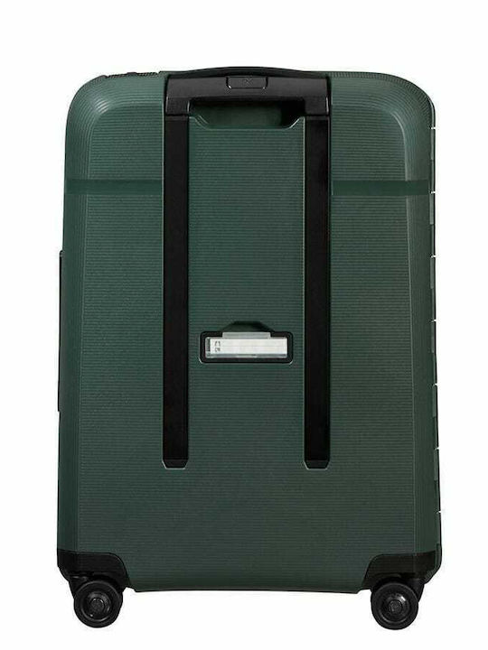 Samsonite Magnum Cabin Hard Green Suitcase With 4 Wheels Height 55cm