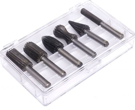 Kraft & Dele Set Freze Oțel de mare viteză pentru Metal 6.3mm 6buc