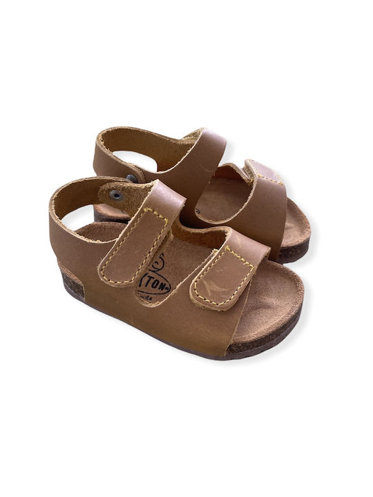 Plakton Kids' Sandal Anatomic Brown