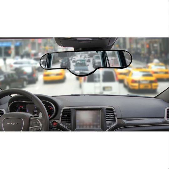 Car+ New Yorker Oglindă interioară auto cu curele elastice 37 x 11.5cm