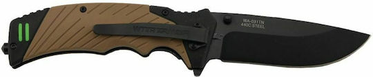 WithArmour Nightingale Pocket Knife Beige in Sheath