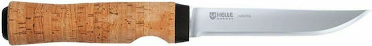 Helle Hellefisk 120 Knife Beige in Leather Sheath