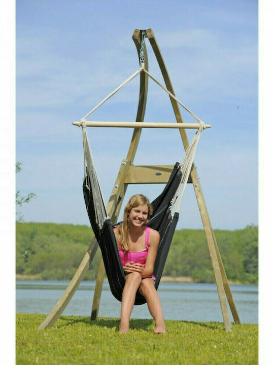 Amazonas Brasil Single Hammock Black 160x160cm