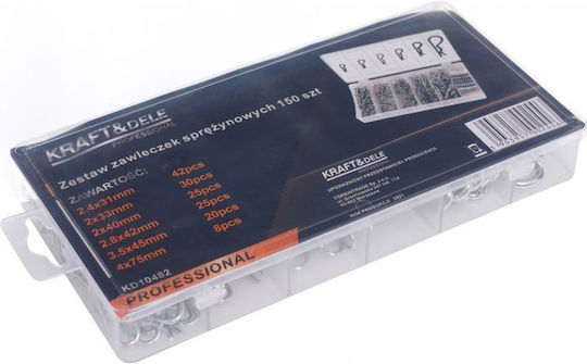 Kraft & Dele Ασφάλειες KD10482 150τμχ