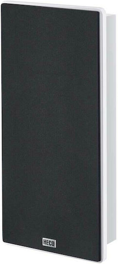 Heco Ambient 22 F Ζεύγος Ηχείων Hi-Fi Τοίχου 70W 2 Δρόμων Π22.5xΒ10.2xΥ44.5εκ. Λευκό