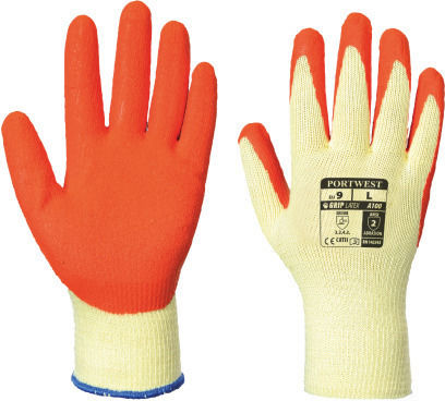 Portwest Arbeitshandschuhe Beige Latex/Polyester 1Stück
