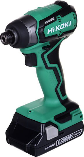 Hikoki WH18DDWQZ Παλμικό Κατσαβίδι Μπαταρίας Brushless 18V 2x3Ah