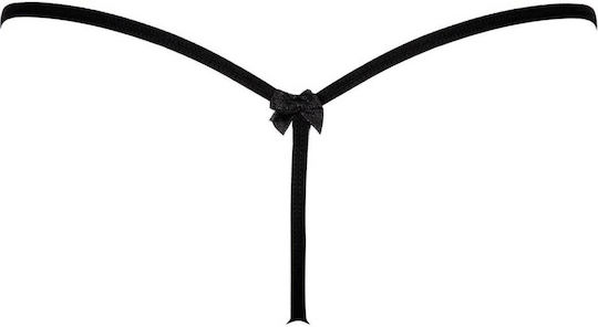 Anais Apparel Thong Medea Femei Sexy Șir de caractere Black