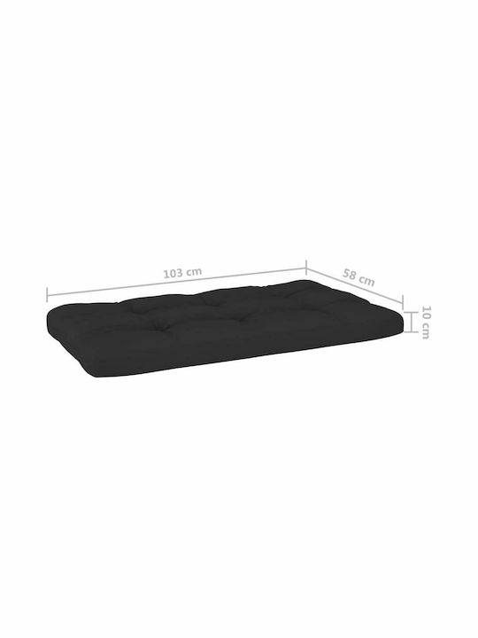 Corner Sofa Outdoor from Pallets with Pillows 110x65x55cm