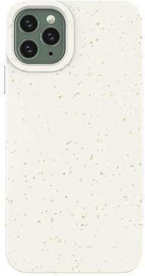 Hurtel Eco Synthetic Back Cover White (iPhone 13 Pro Max)