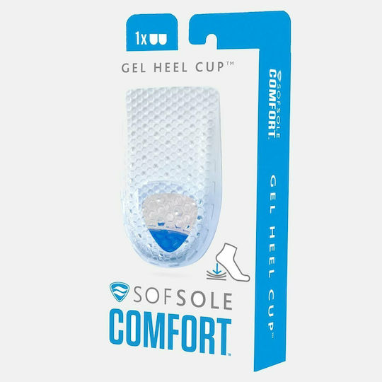 Sofsole Comfort Gel Heel Cup Ανατομικά Υποπτέρνια SOF/21373 2τμχ