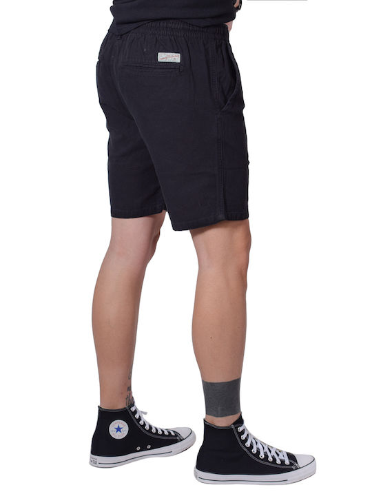 Ovin Vintage Men's Shorts Chino Black