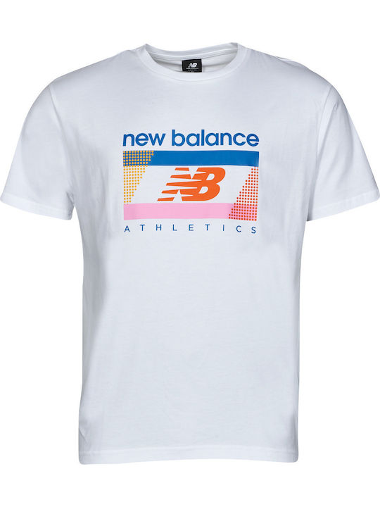 Athletics T-shirt Λευκό