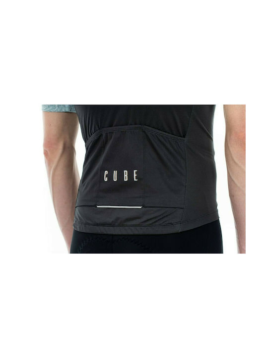 CUBE Blackline Kurze Ärmel Radtrikot Mehrfarbig
