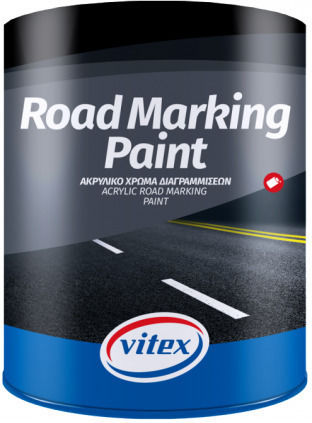 Vitex Road Marking Paint Χρώμα Διαγραμμίσεων Ακρυλικό Κίτρινο 25lt