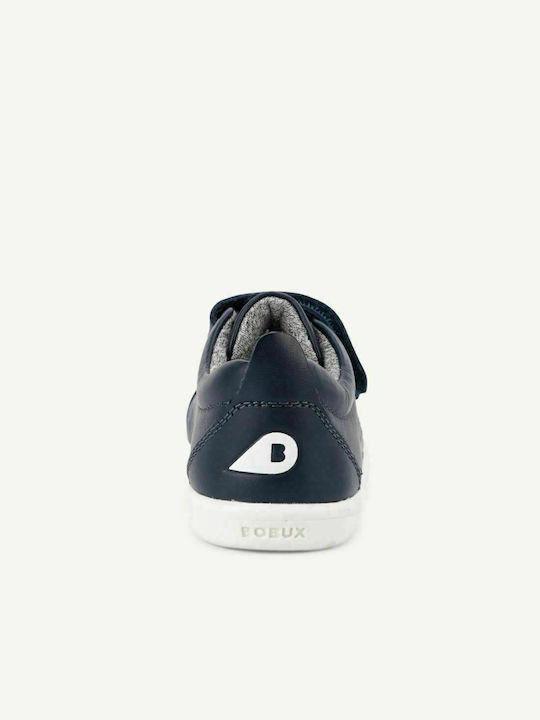 Kids Sneakers with Scratch Navy Blue