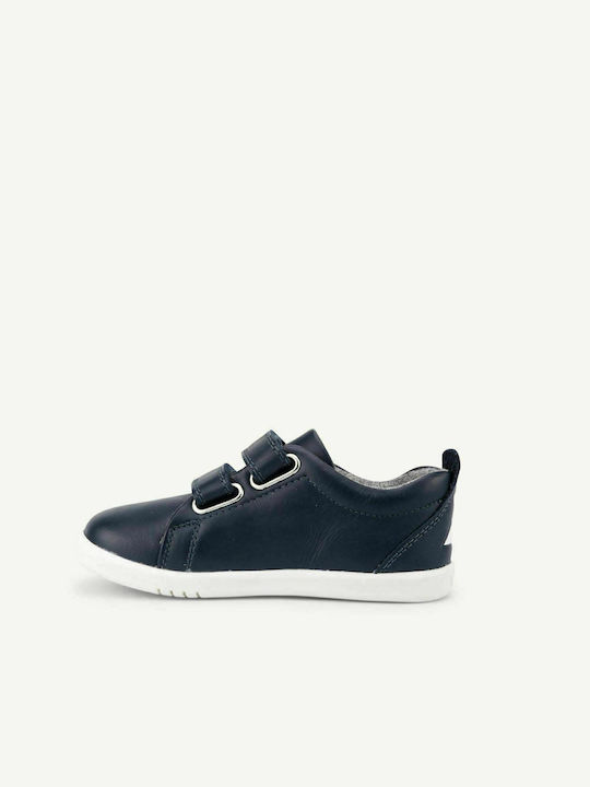 Kids Sneakers with Scratch Navy Blue