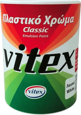 Vitex Classic Plastic Paint for Interior Use White 375ml