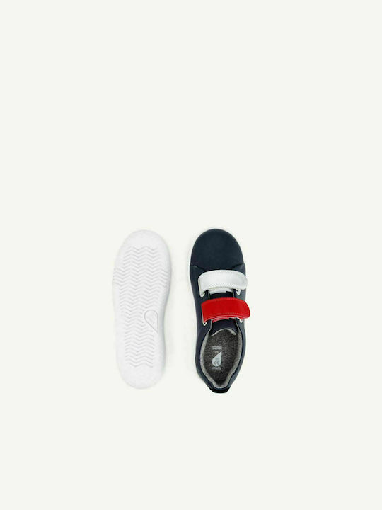 Παιδικά Sneakers με Σκρατς Navy Μπλε
