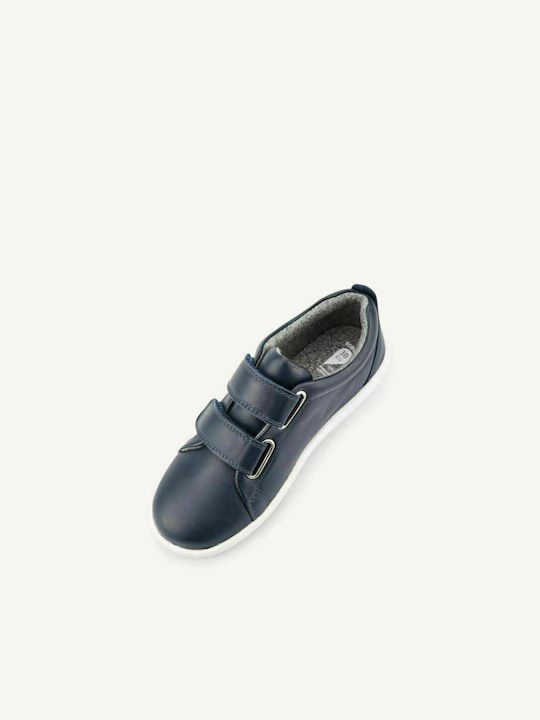 Kids Sneakers with Scratch Navy Blue