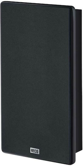 Heco Ambient 11 F D1367011 Pair of Hi-Fi Speakers Wall Mounted 50W 2 No of Drivers W18xD7.7xH30cm. Black