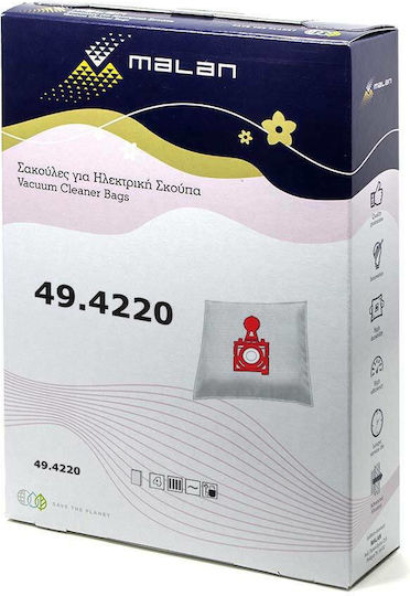 Vacuum Cleaner Bags 4pcs Compatible with Vacuum Cleaner Zelmer
