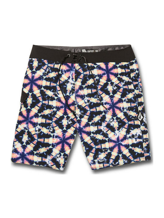 Mod Revoke 20'' Men's Swimwear Bermuda Black with Patterns