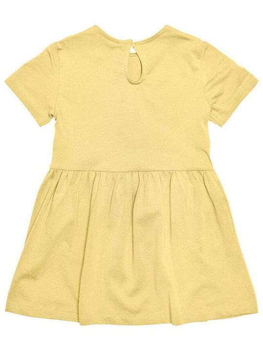 Kids Only Kids Dress Short Sleeve Yellow