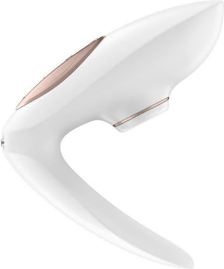 Satisfyer Pro 4 Couples Αναρροφητής Αιδοίου με Δόνηση White
